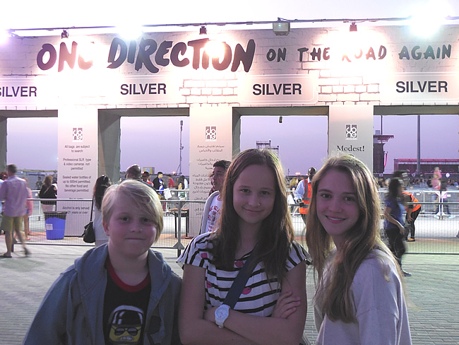 One Direction in Dubai (Sevents Stadium)