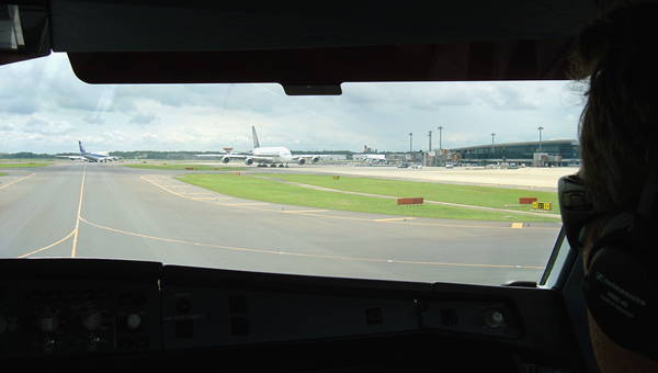 Airbus A380 in Narita (NRT-RJAA)