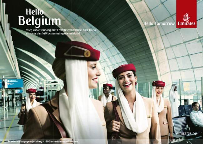 Hello Belgium by Emirates