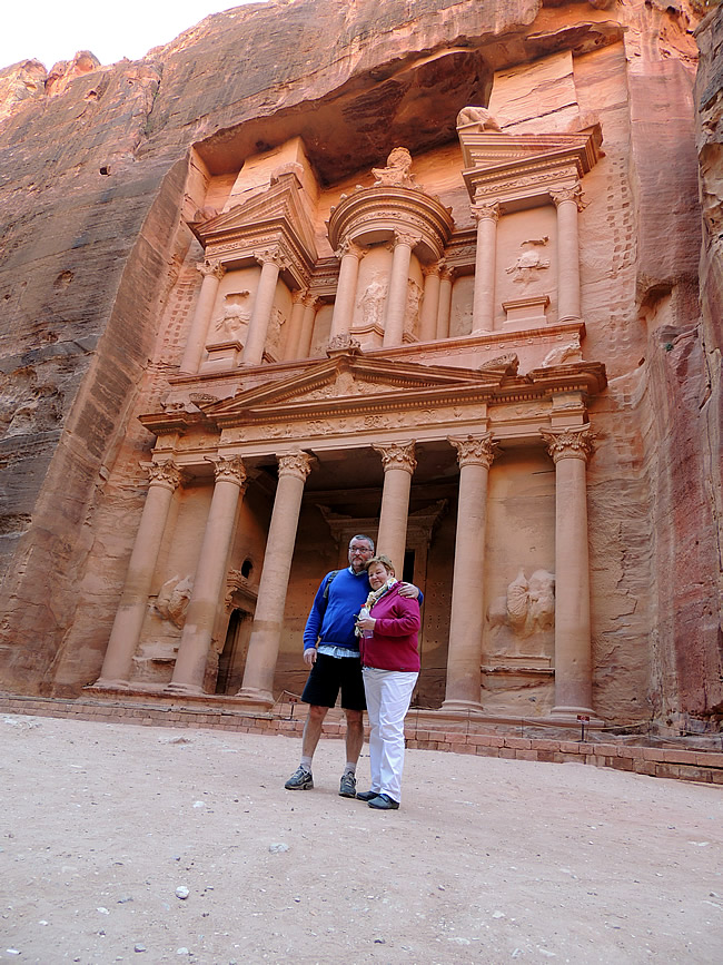 De schatkamer van Petra - The Treasury