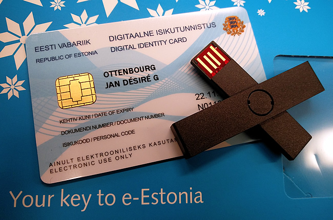 Estonian e-Resident card