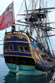 Replica van 'Endeavour'