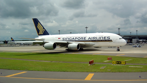 Airbus A380 in Narita (NRT-RJAA)