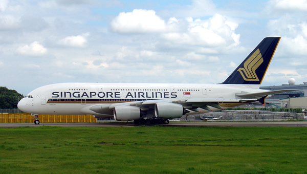 Airbus A380 in Narita (NRT-RJAA)