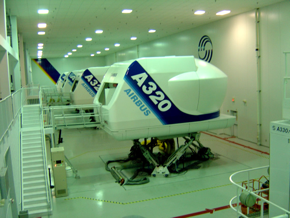 Airbus A340 simulator Miami