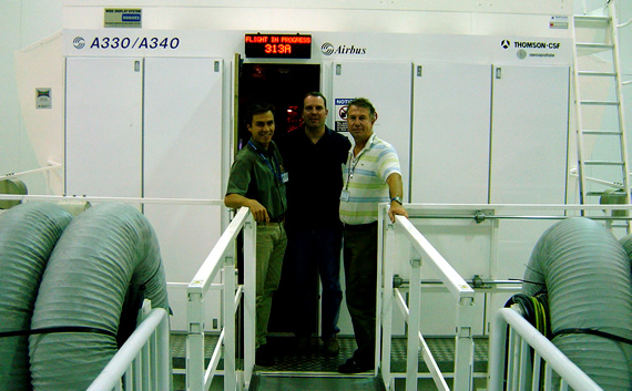 Airbus A340 simulator Miami
