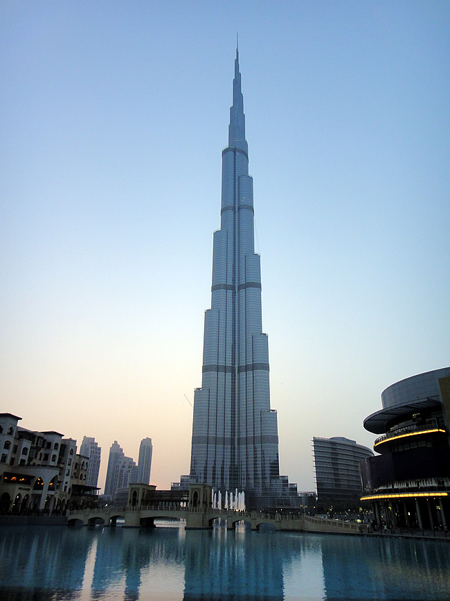 Burj Khalifa in Dubai
