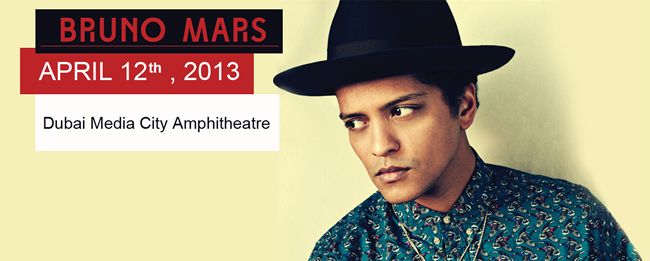 Concert Bruno Mars in Dubai