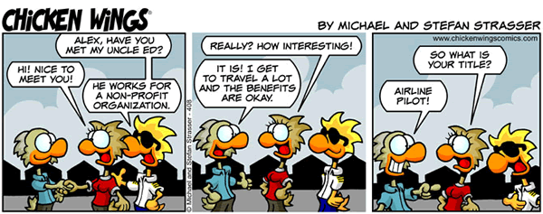 Airline Pilot by Chicken Wings