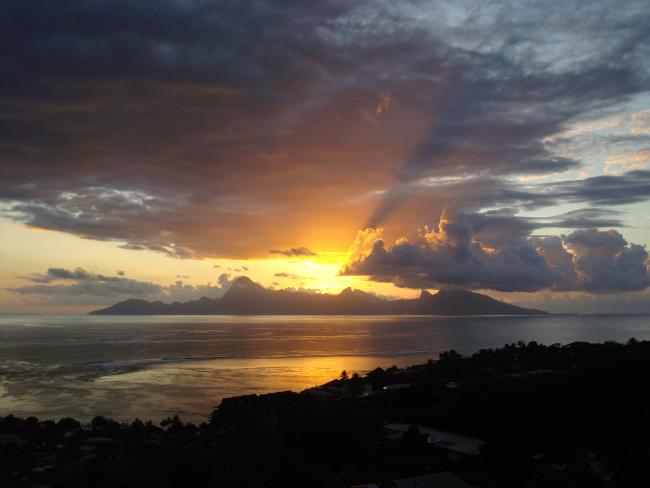 Sunset Moorea