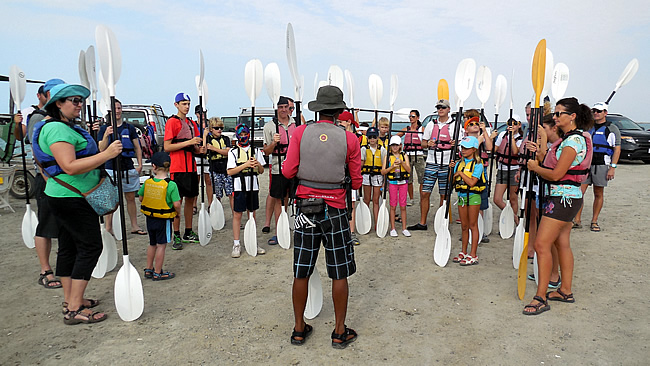 Kajakken in Abu Dhabi