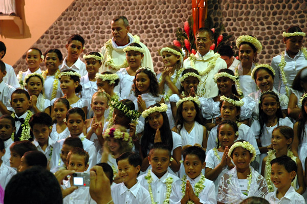 Eerste Communie Sara Ottenbourg Punaauia 2009