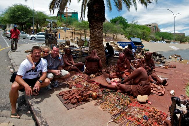 Lokale kunstmarkt Windhoek