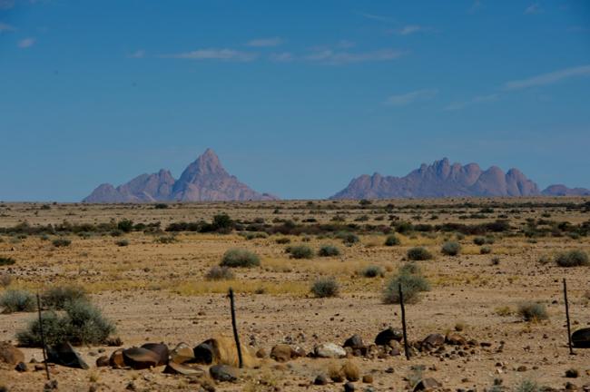Tussen Windhoek en Swakopmund