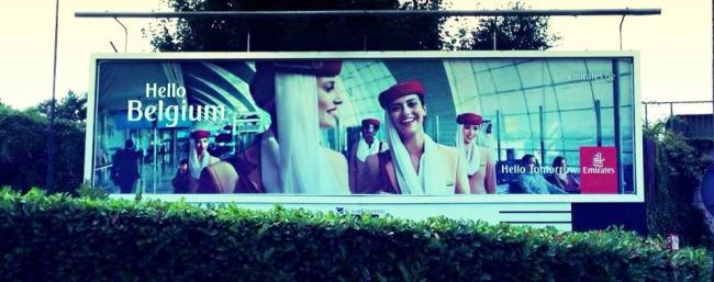 Emirates 'Hello Belgium'