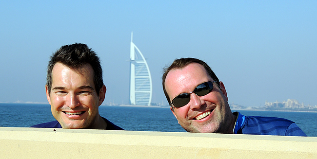 Burj Al Arab from The Palm