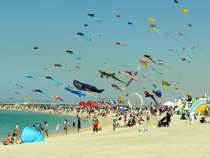 Kite Festival Dubai 2015