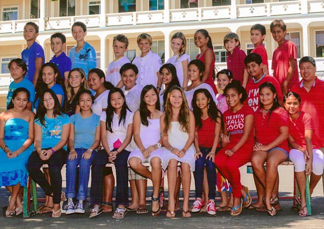 Klasfoto La Mennais 2012