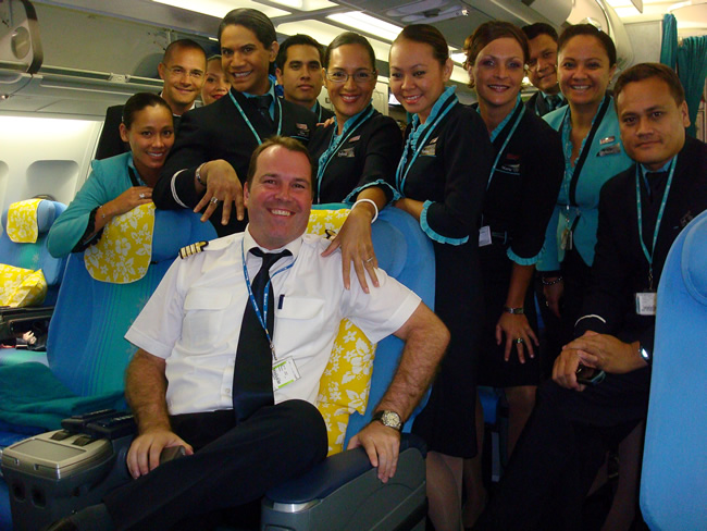 Air Tahiti Nui crew