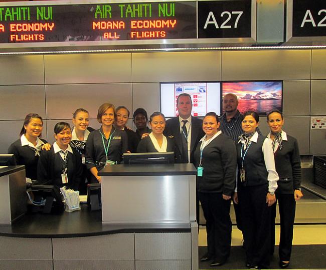 Air Tahiti Nui check-in LAX