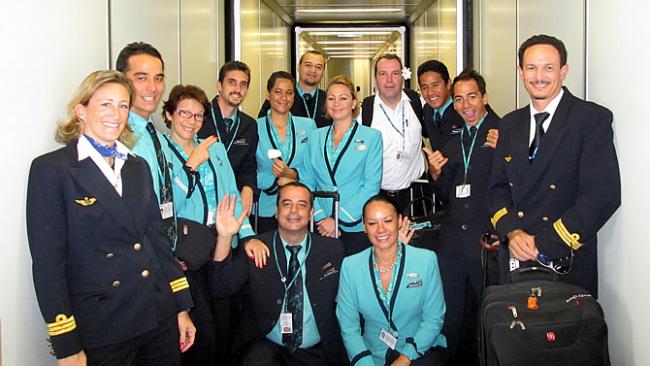 Aankomst in Los Angeles (LAX) vanuit Paris (CDG)