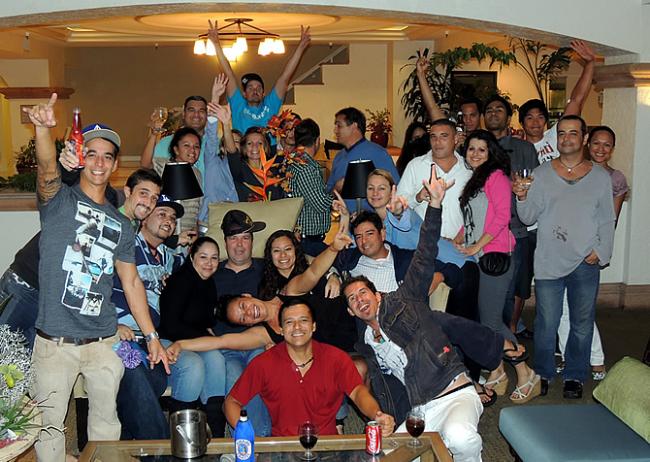 Party in Double Tree Hotel San Pedro