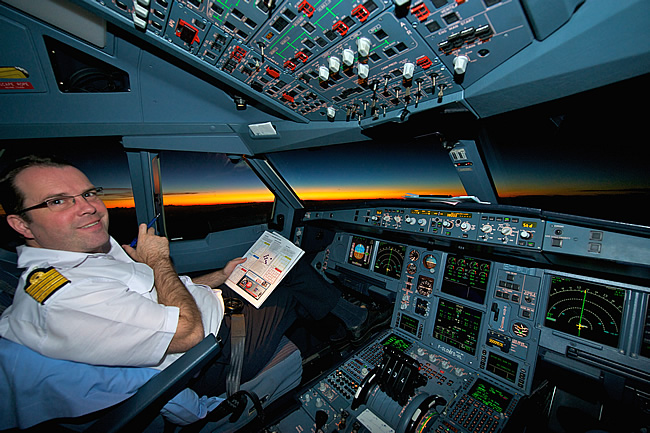 Sunrise at FL390 between NRT and PPT