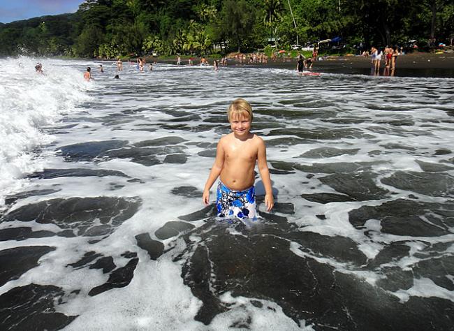 Roos op PK24 (zwart zand)