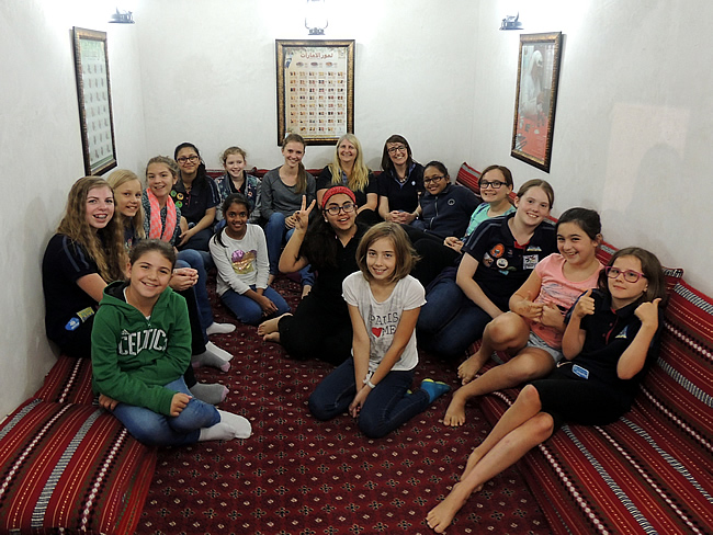 Al Safa Guides at SMCCU