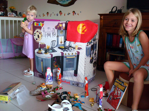 Sinterklaas 2008 in Tahiti