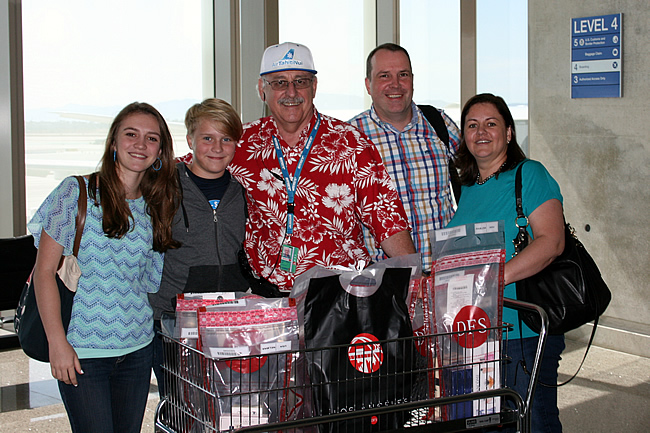 Brian Kay (ATN) in Tom Bradley International terminal LAX