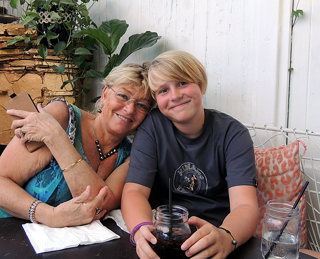 Roos en haar "maitresse"