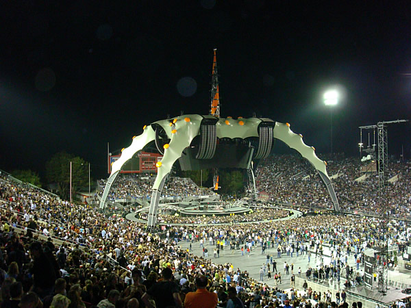 U2 concert in Las Vegas