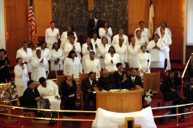 Gospel kerkdienst Harlem