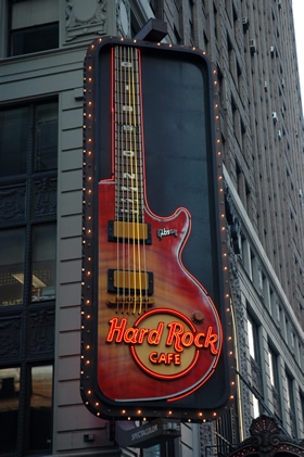 Hardrock Caf&eacute; Times Square