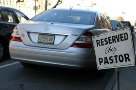 Reserved for Pastor