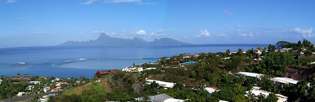 Ontbijt met zicht op Moorea