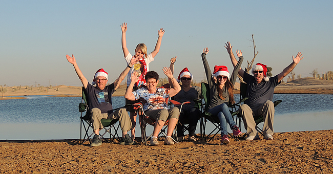 Al Qudra Lakes Christmas BBQ