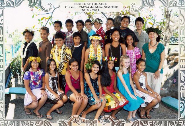 CM2 in Saint-Hillaire, Faa'a