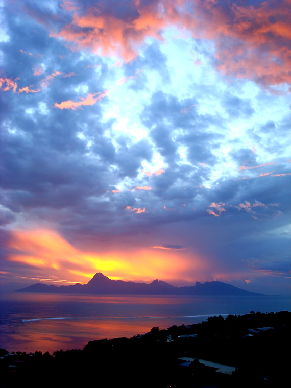 Moorea sunset