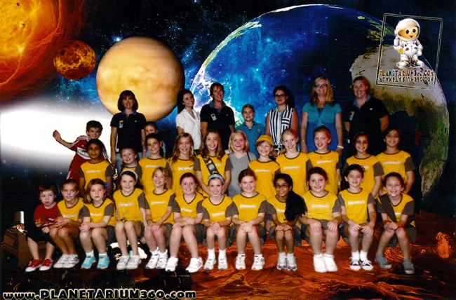 Brownies op Planetarium in Dubai