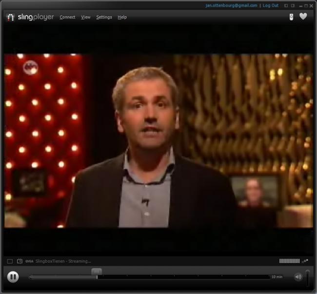 SlingPlayer screenshot