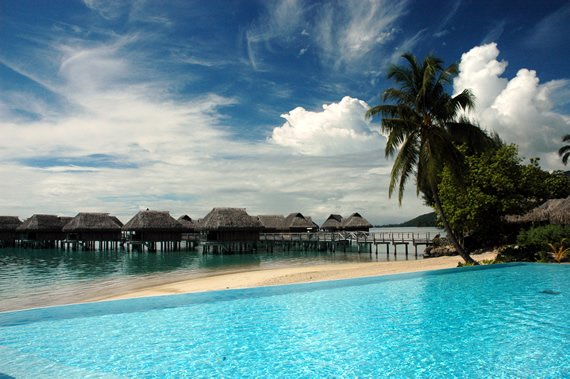 Zwembad Sofitel Moorea