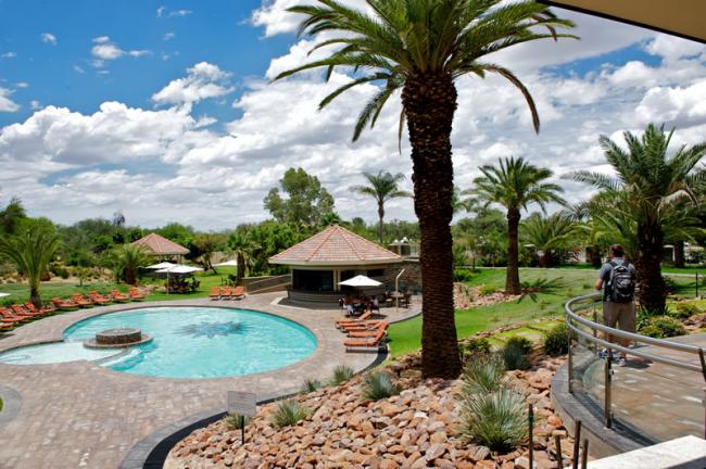 Zwembad Safari Hotel Windhoek